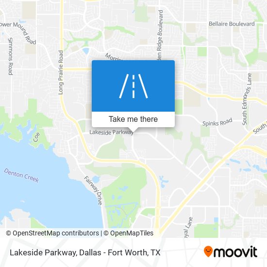 Lakeside Parkway map