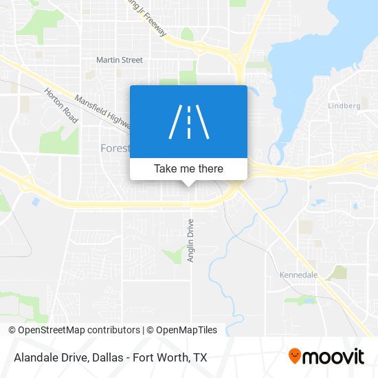 Alandale Drive map