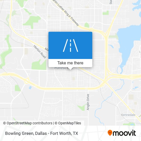 Bowling Green map