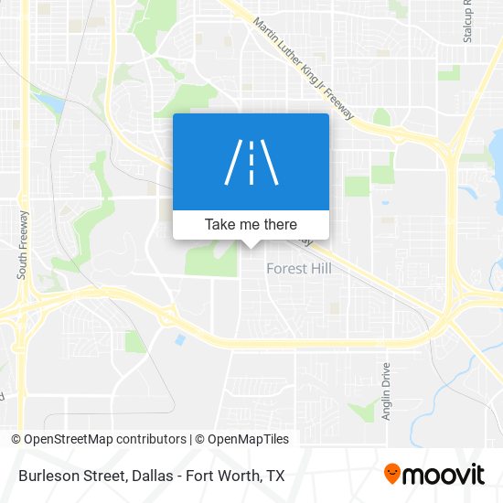 Mapa de Burleson Street