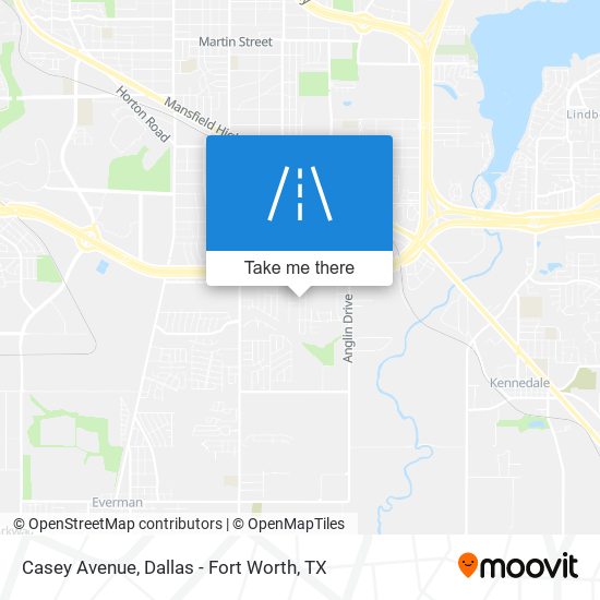 Mapa de Casey Avenue
