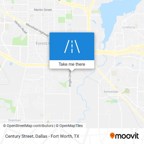 Century Street map