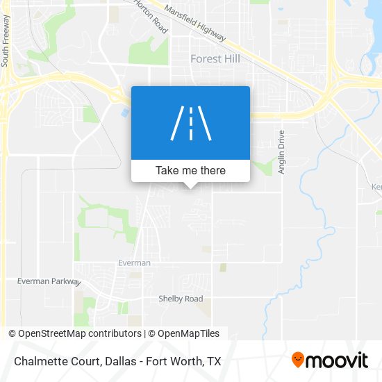 Chalmette Court map