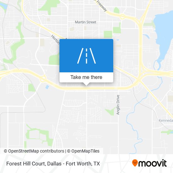 Mapa de Forest Hill Court