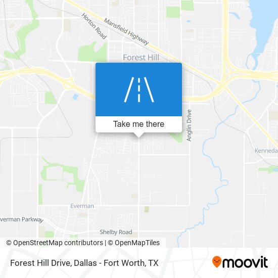 Mapa de Forest Hill Drive