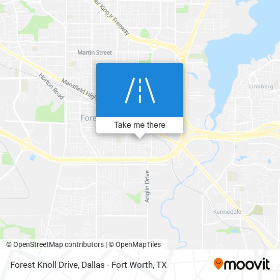Mapa de Forest Knoll Drive