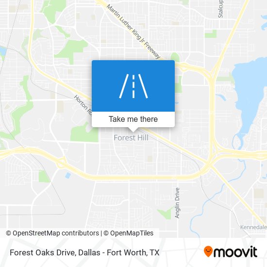 Forest Oaks Drive map