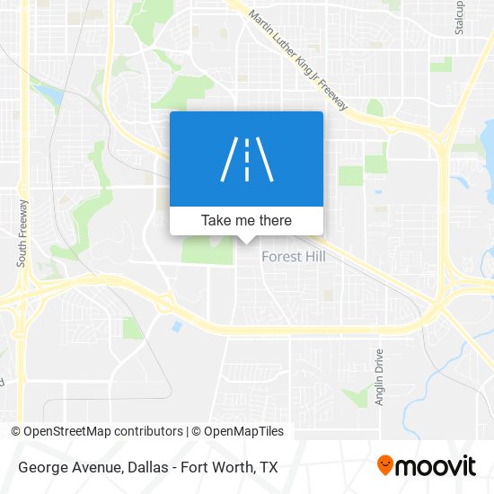 George Avenue map