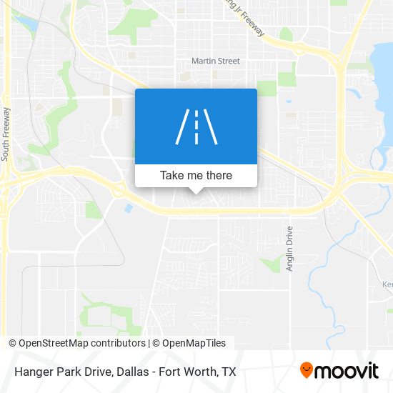 Hanger Park Drive map