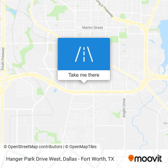 Mapa de Hanger Park Drive West