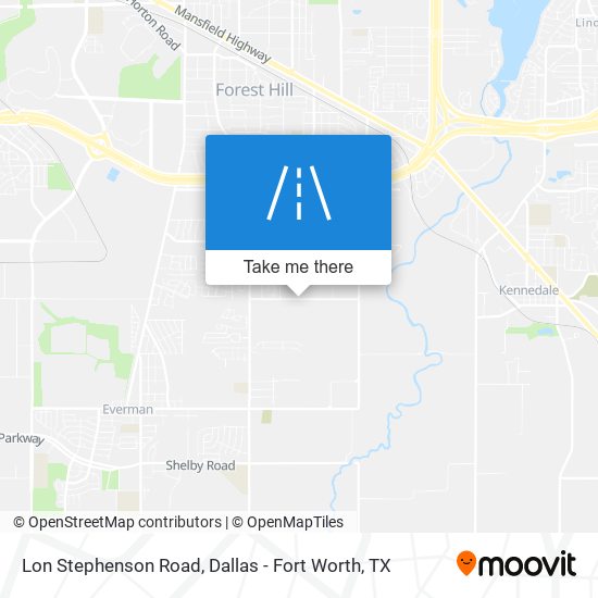 Mapa de Lon Stephenson Road