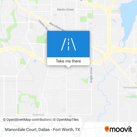 Manordale Court map