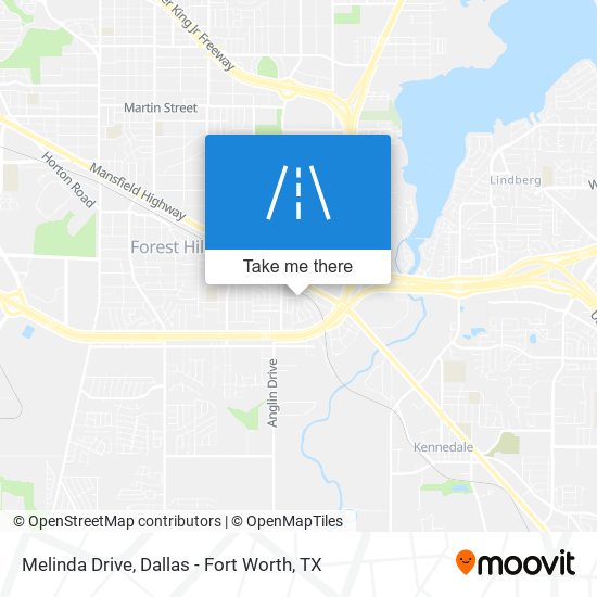 Mapa de Melinda Drive