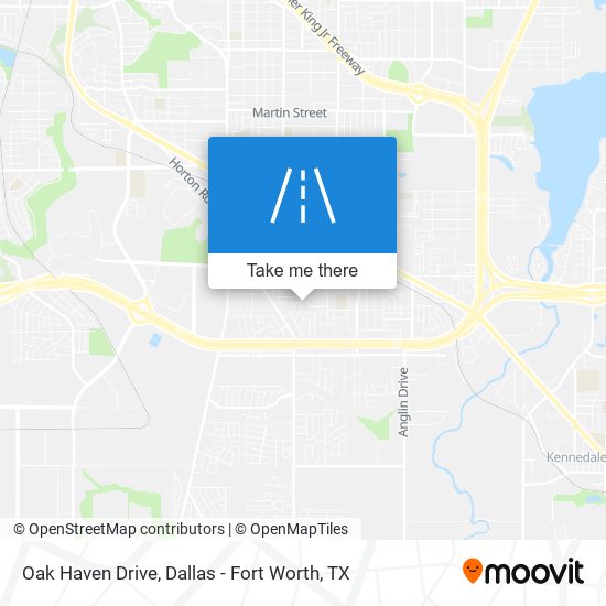 Oak Haven Drive map