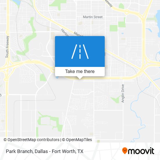 Park Branch map