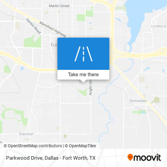 Parkwood Drive map