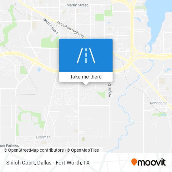 Shiloh Court map