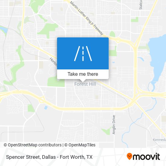 Spencer Street map