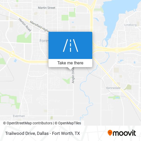 Trailwood Drive map