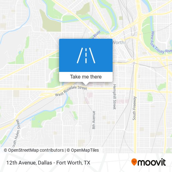 Mapa de 12th Avenue