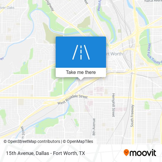 15th Avenue map