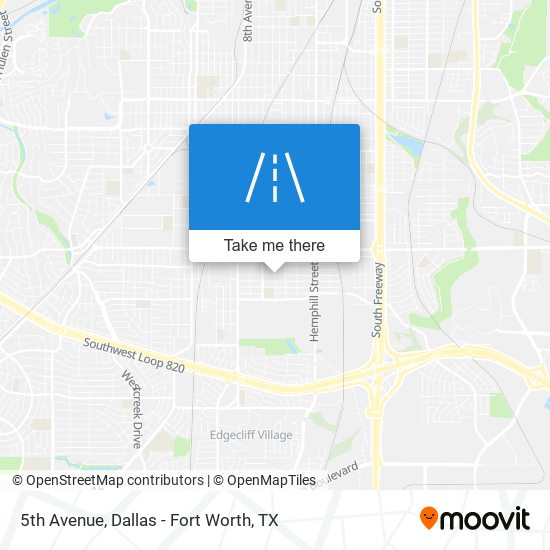 5th Avenue map