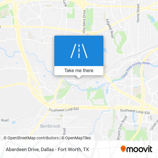 Mapa de Aberdeen Drive