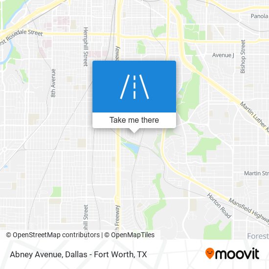 Mapa de Abney Avenue