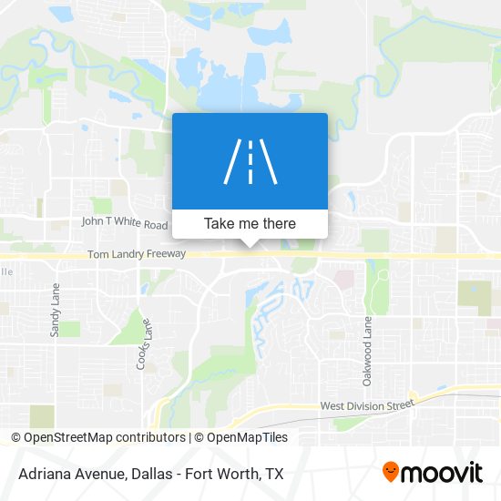 Adriana Avenue map