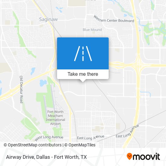 Airway Drive map