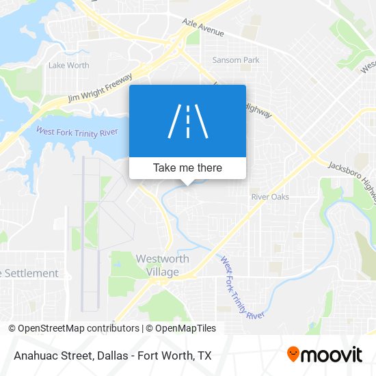 Anahuac Street map