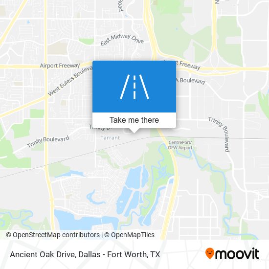 Ancient Oak Drive map