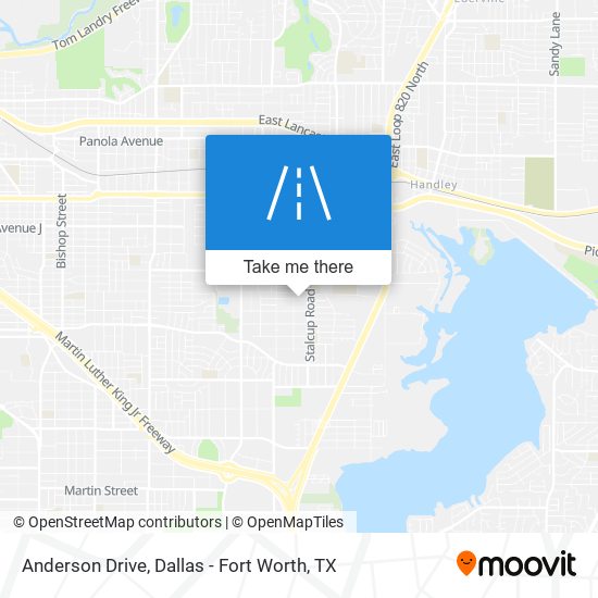 Mapa de Anderson Drive