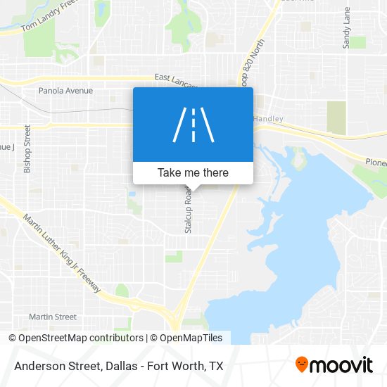 Anderson Street map