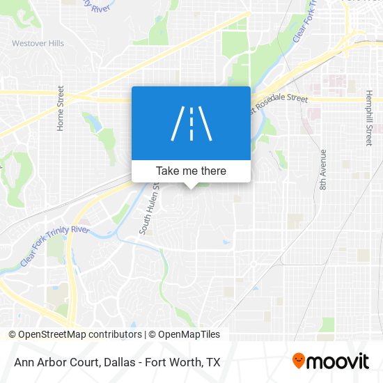 Ann Arbor Court map