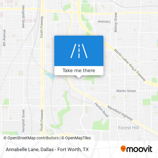 Annabelle Lane map
