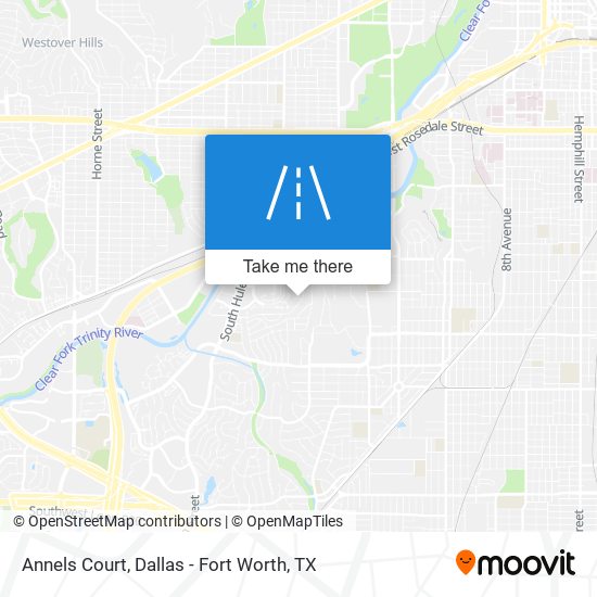 Annels Court map