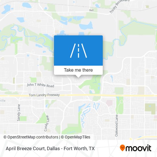 April Breeze Court map