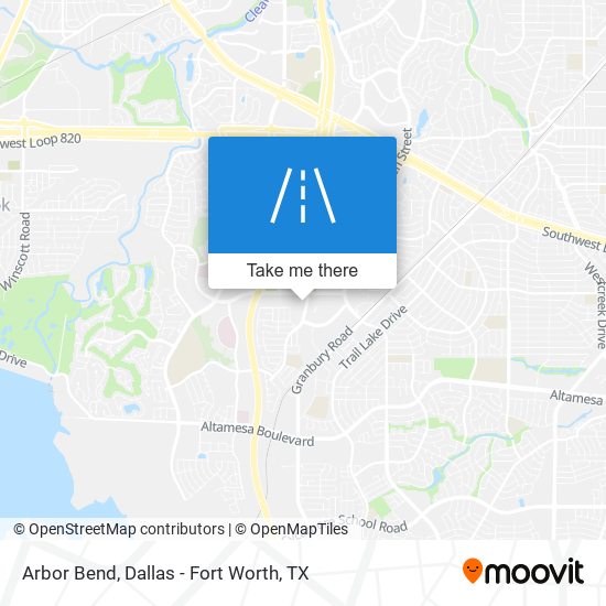 Mapa de Arbor Bend