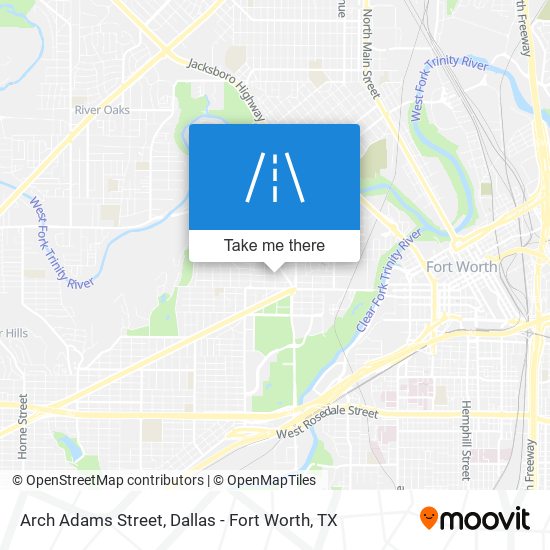 Arch Adams Street map