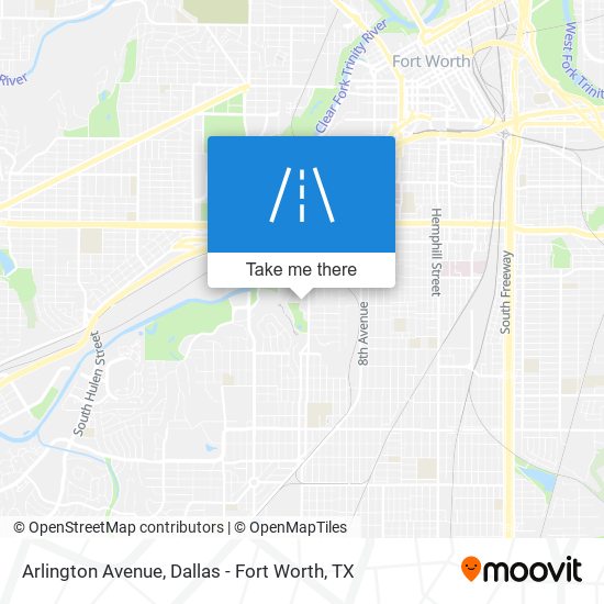 Mapa de Arlington Avenue