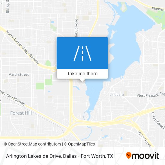 Mapa de Arlington Lakeside Drive