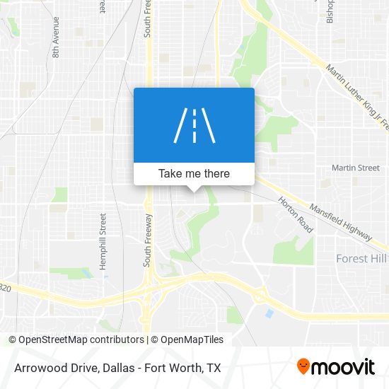 Arrowood Drive map