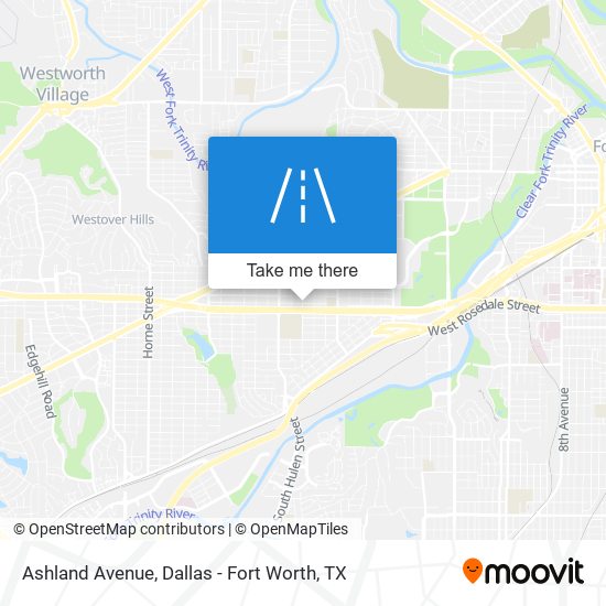 Ashland Avenue map