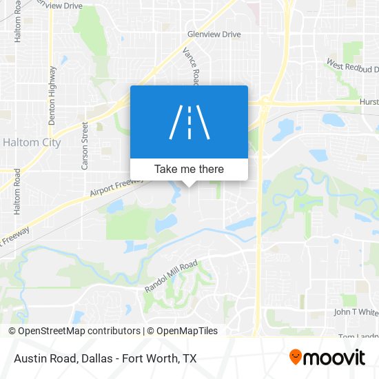 Austin Road map