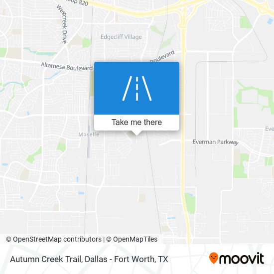 Mapa de Autumn Creek Trail