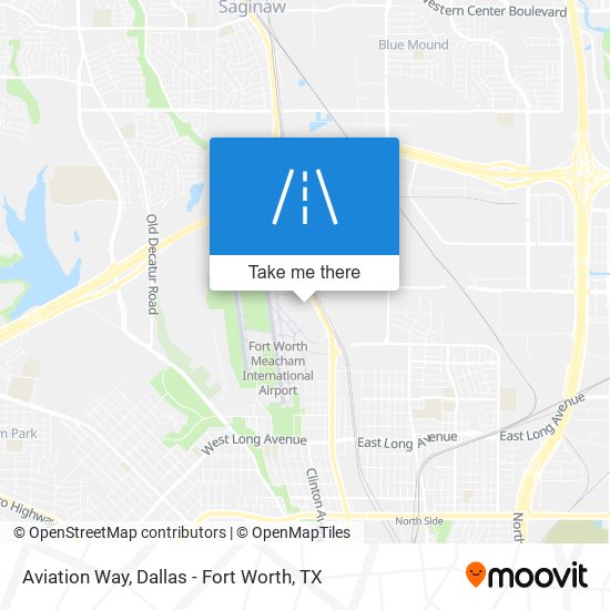 Mapa de Aviation Way