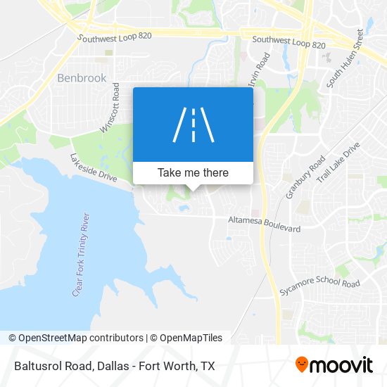 Mapa de Baltusrol Road