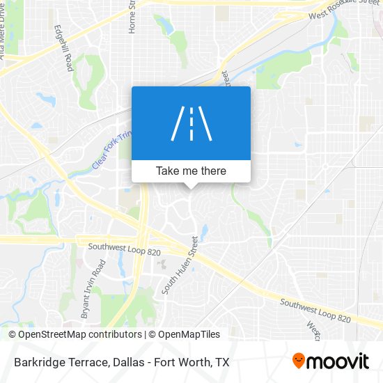 Barkridge Terrace map