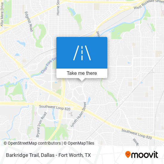 Mapa de Barkridge Trail